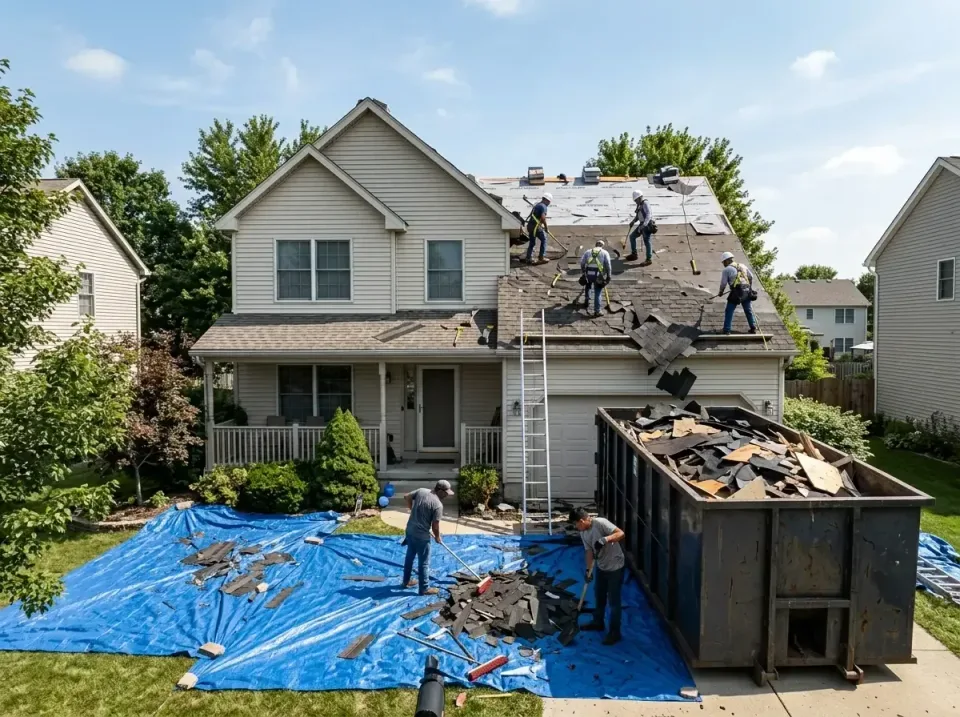 roof-replacement-debris-remova-004 — frequently asked questions, Cheapest Dumpster Rentals in La Porte, IN